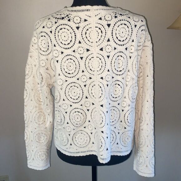 🆕 Petite Crochet Cardigan Sweater
ELLA Rafaella 
￼ - Picture 9 of 12